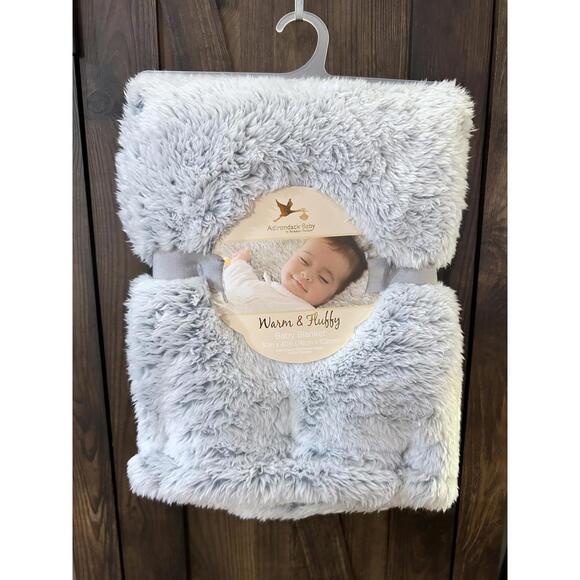 Berkshire Other - Adirondack Baby by Berkshire - My Cozy Baby Blanket Warm and Fluffy Light Blue